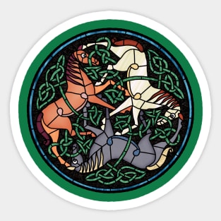 Celtic Horse Sticker